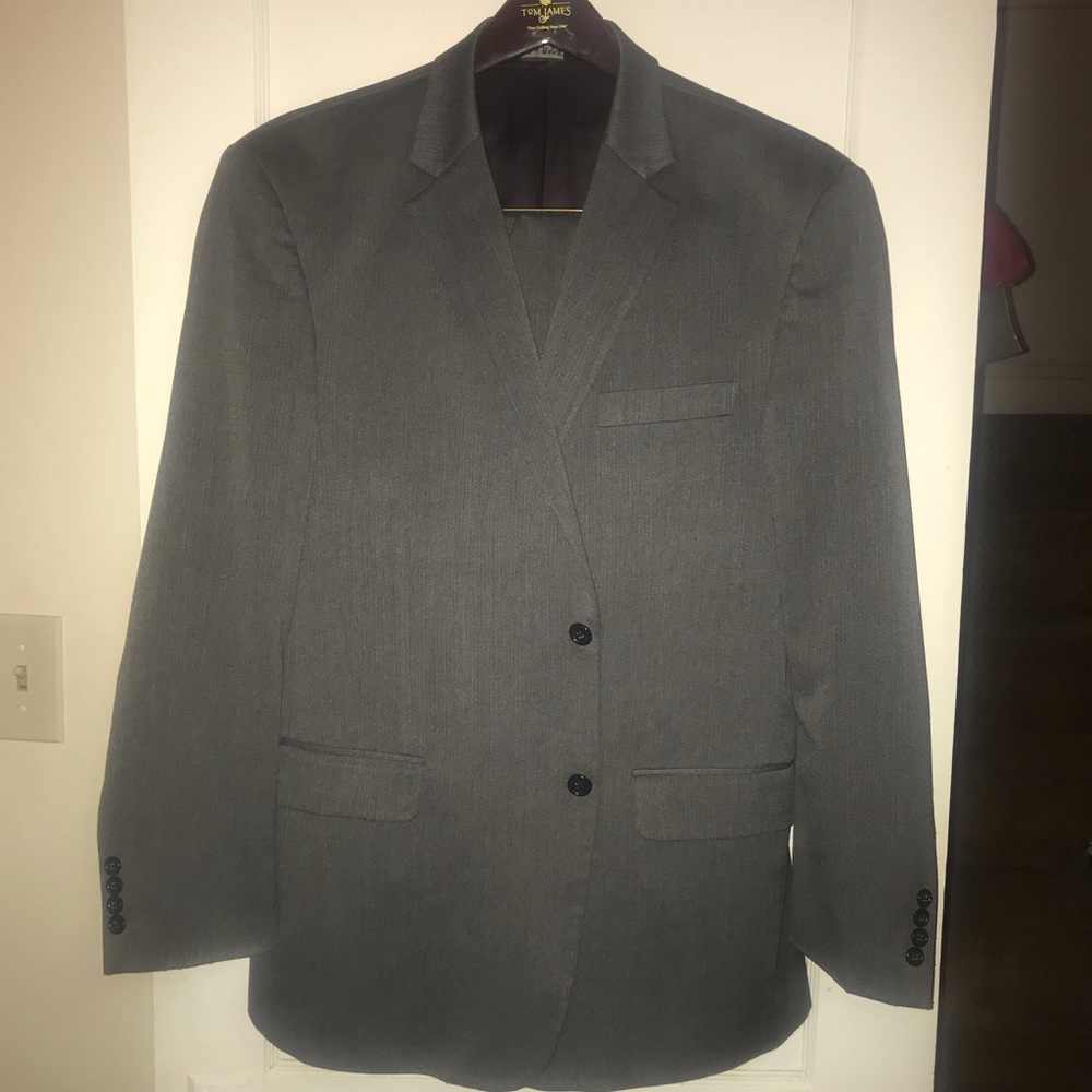 Jos A Bank Tailored Grey Suite
